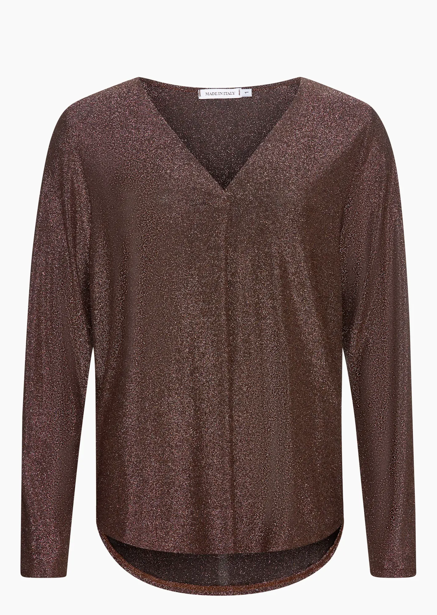 elegantes Shirt, kupfer