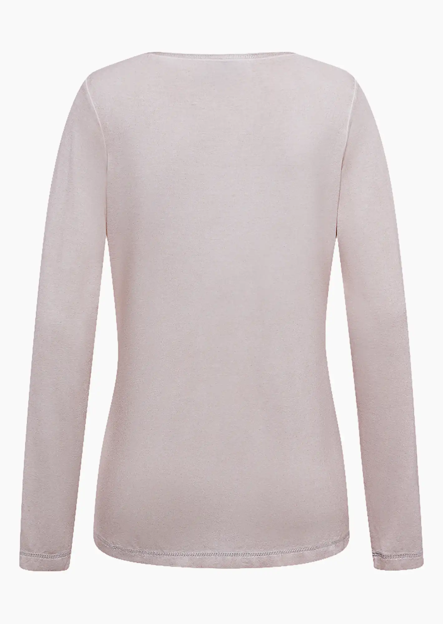 Langarmshirt 'Amore', crema