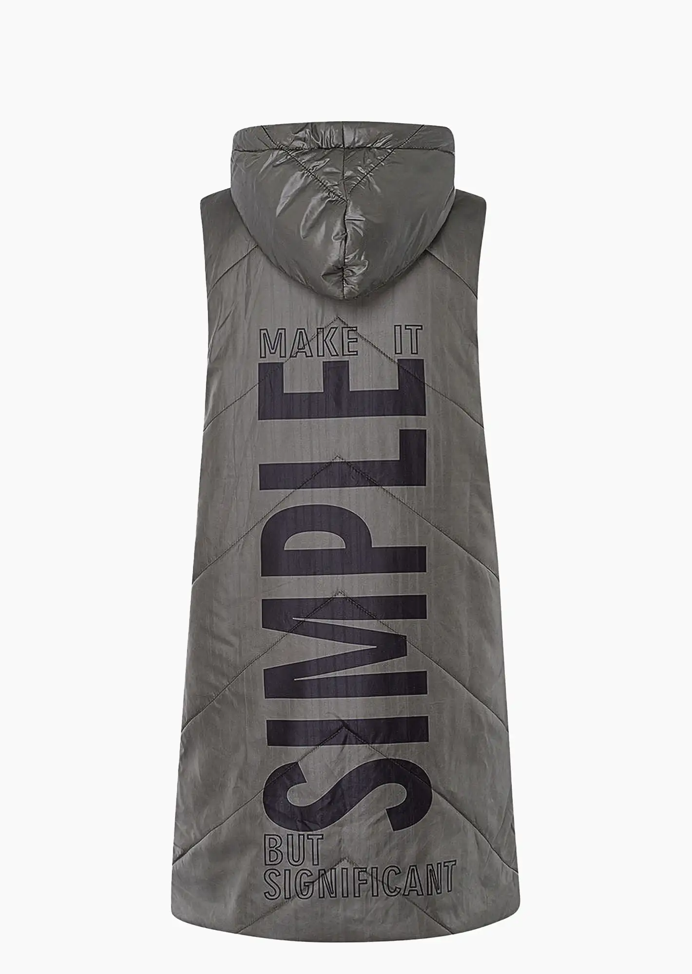 Steppweste 'Simple', oliv