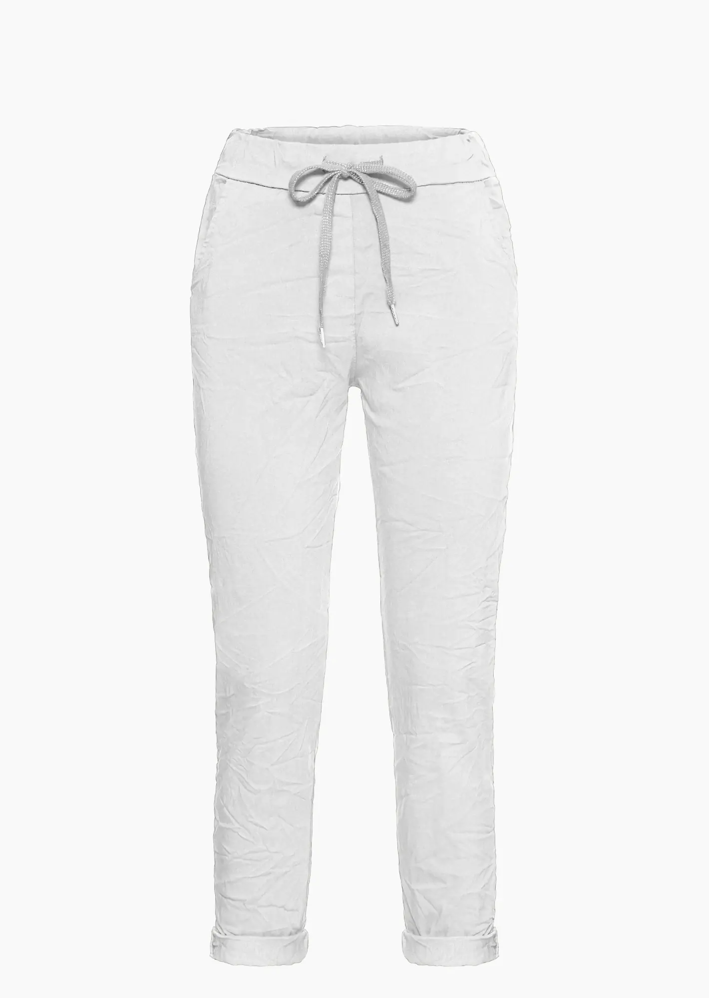 Basic Komfort Joggpants, weiß