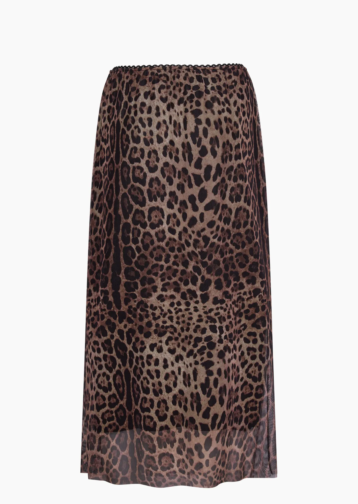 Rock in Leoprint, taupe