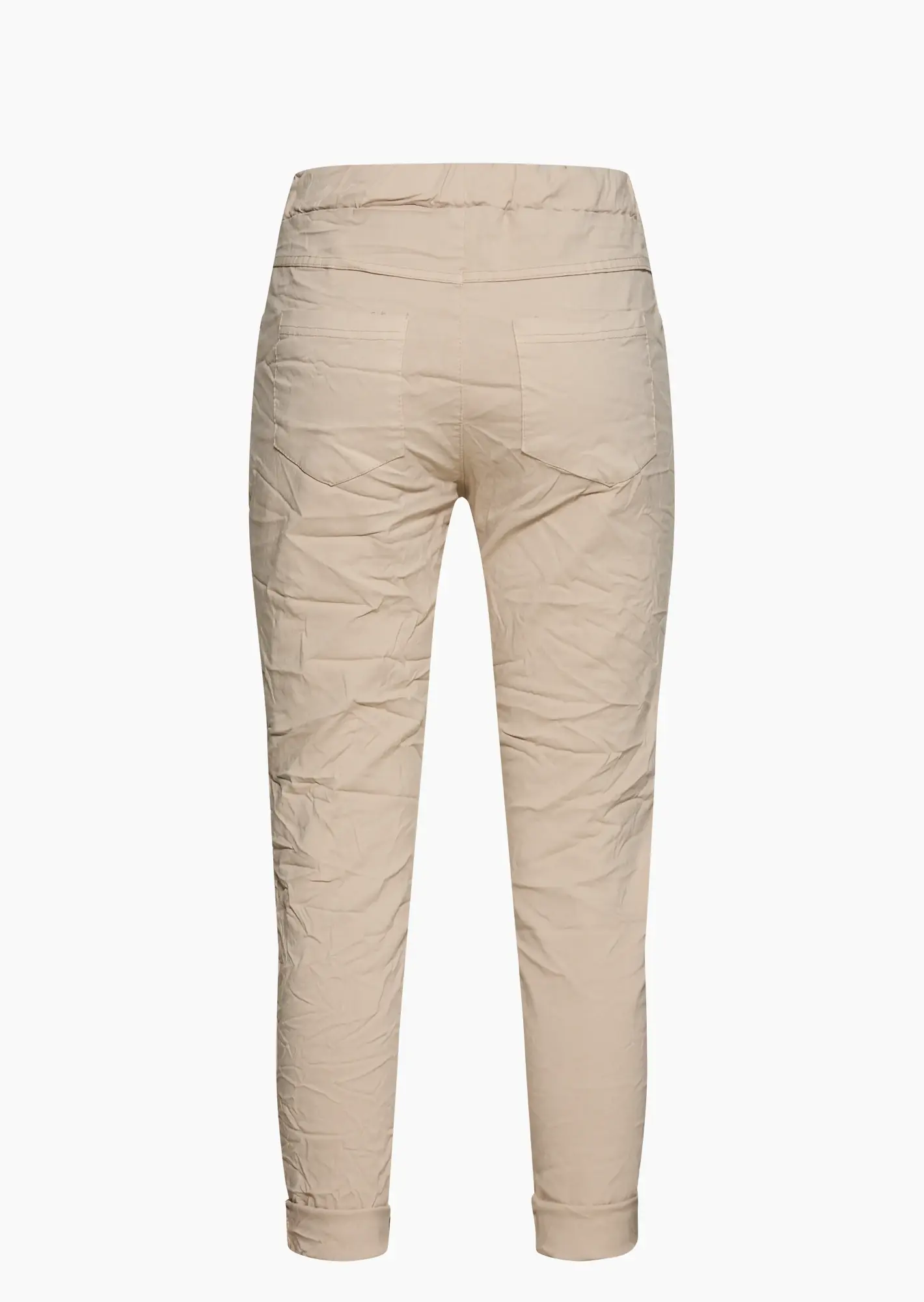 Joggpants mit Knopfleiste, crema
