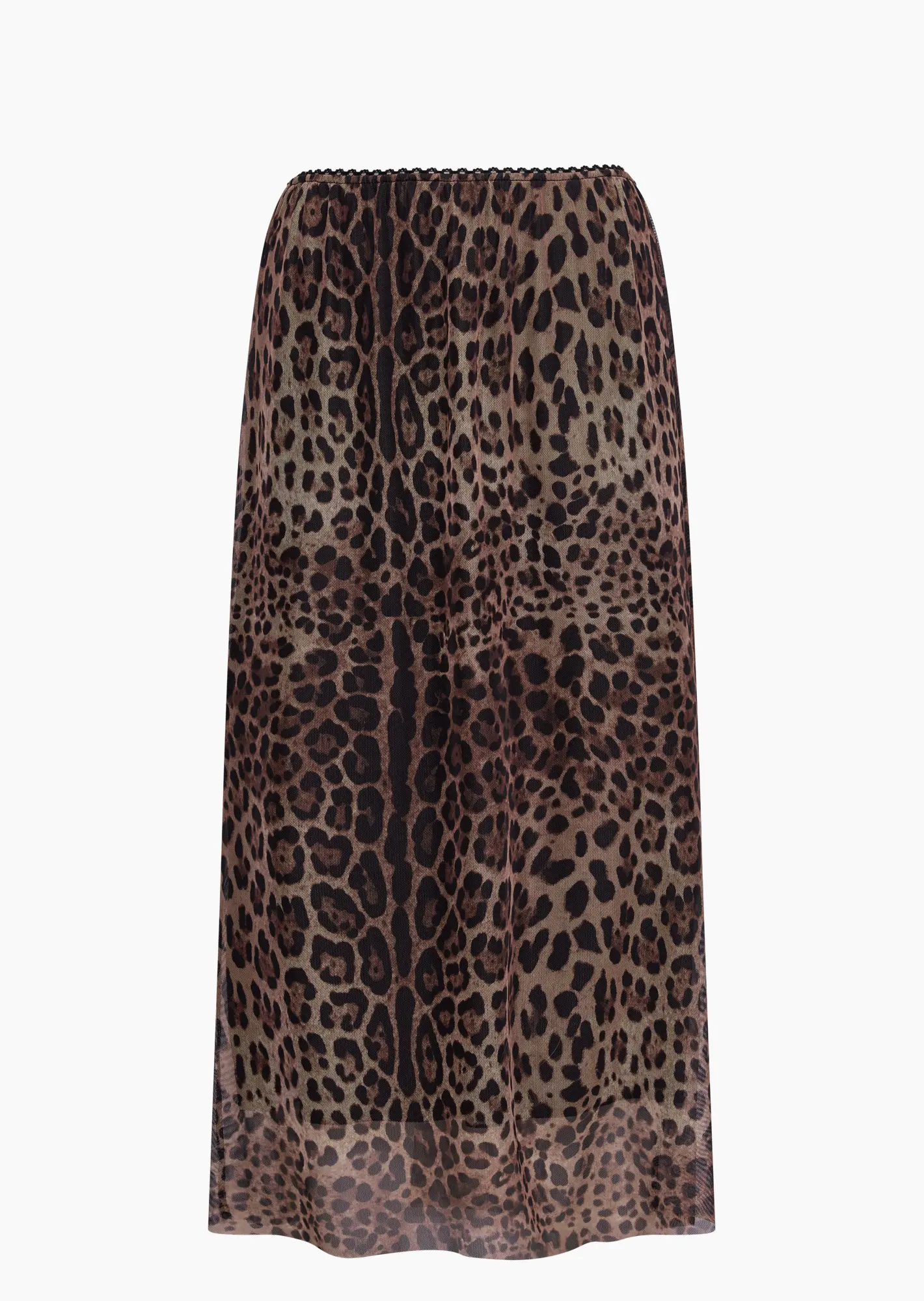 Rock in Leoprint, taupe