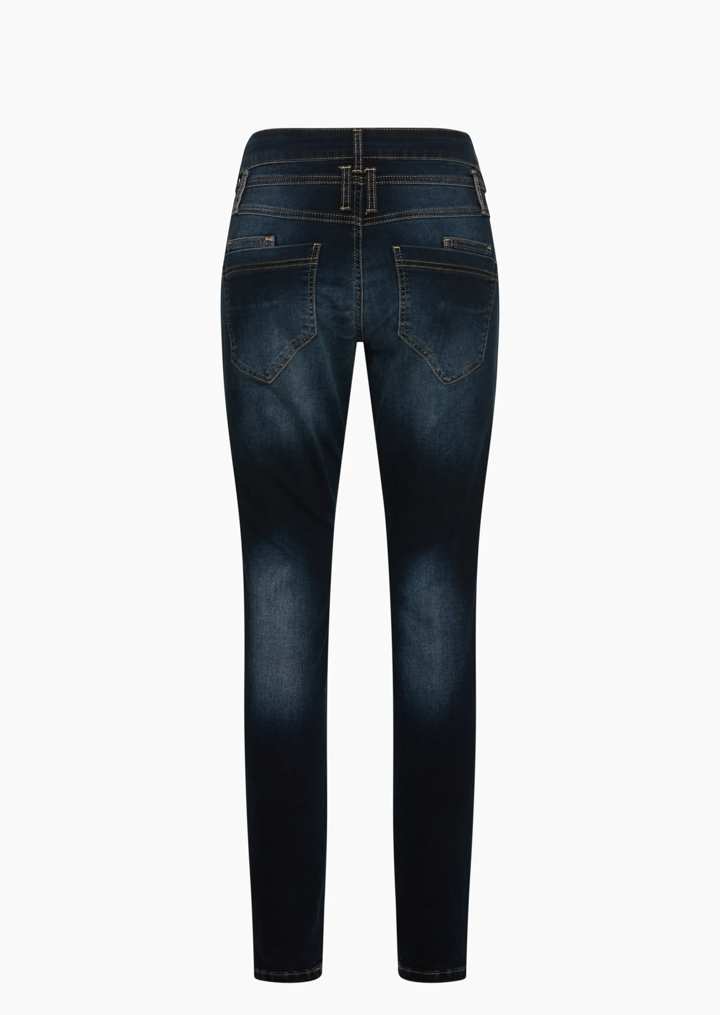 Jeans destroyed, blue black denim