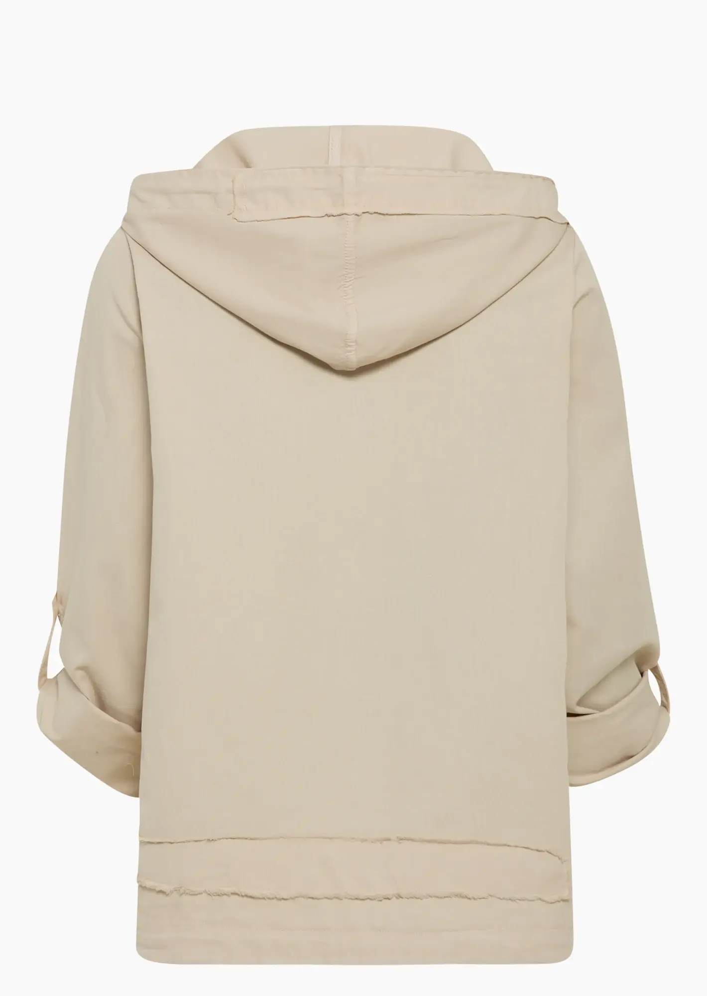 Jacke mit Krempelarm, sand