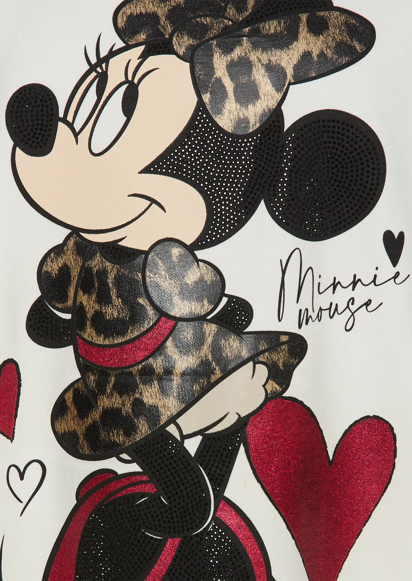 Sweatpullover 'Minnie Mouse', offwhite