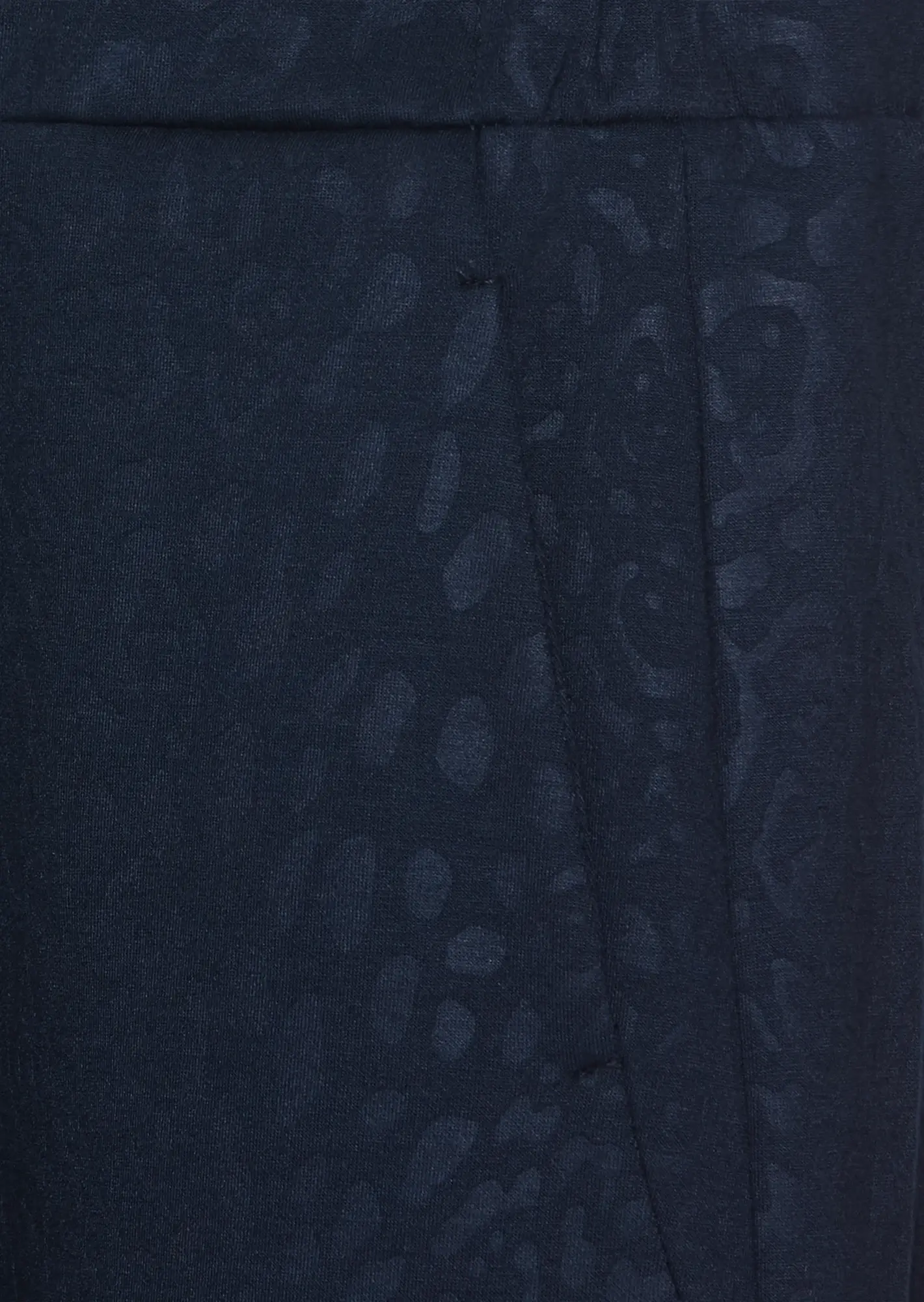 Joggpants mit Leoprägung, navy