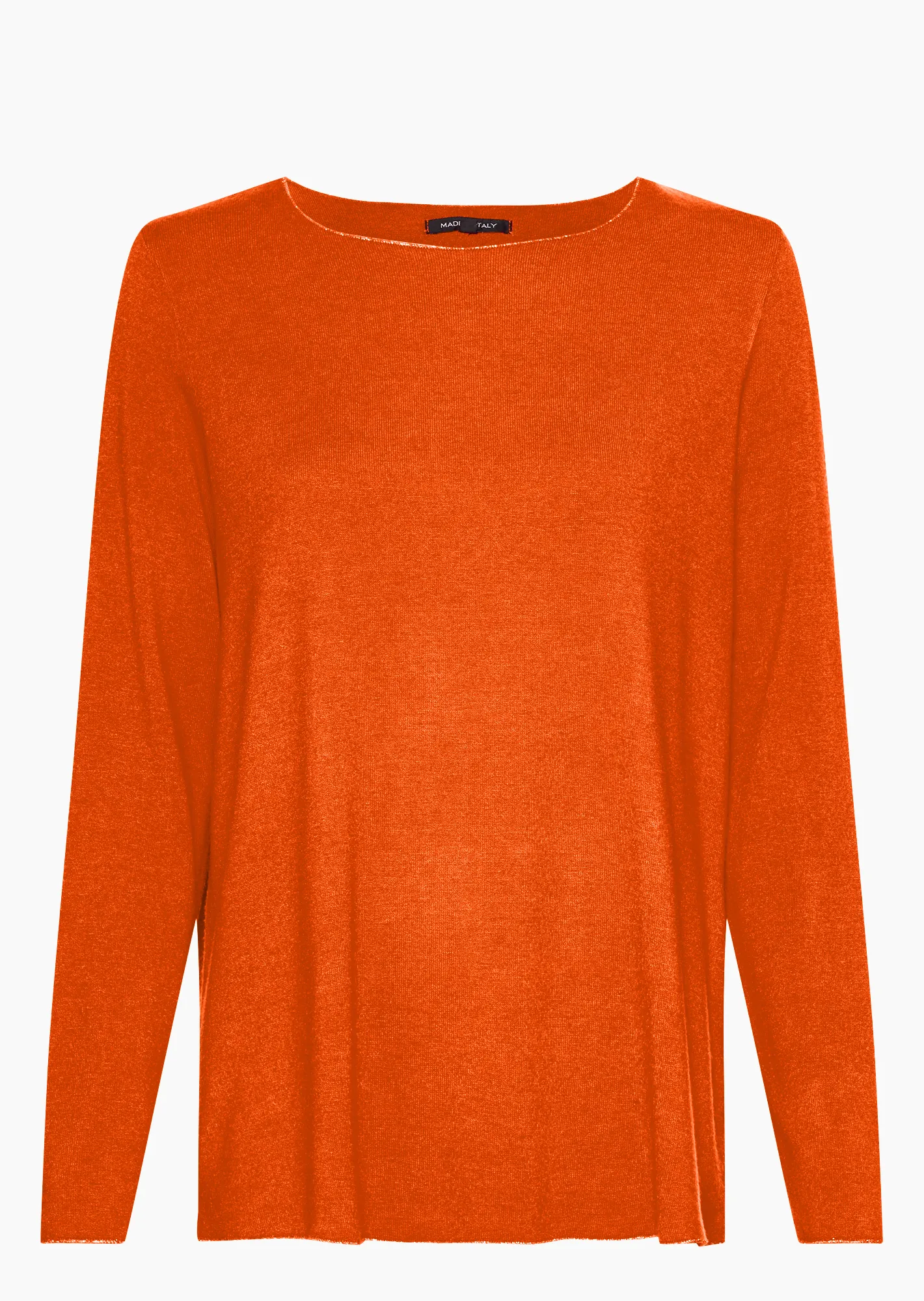 Langarmshirt feingestrickt, orange