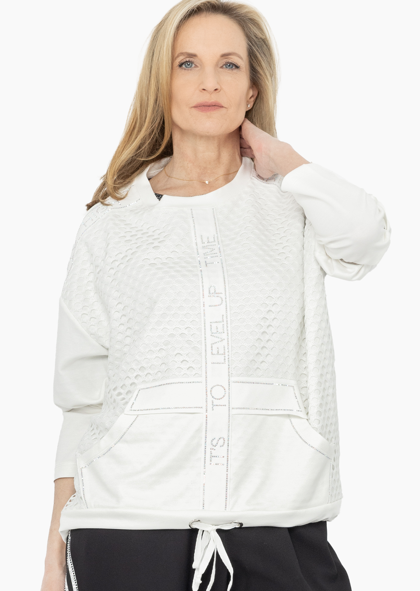 Pullover 'Shine bright', offwhite