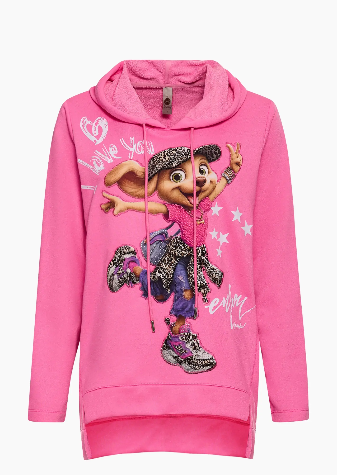 Sweatpullover ' Love you', candy