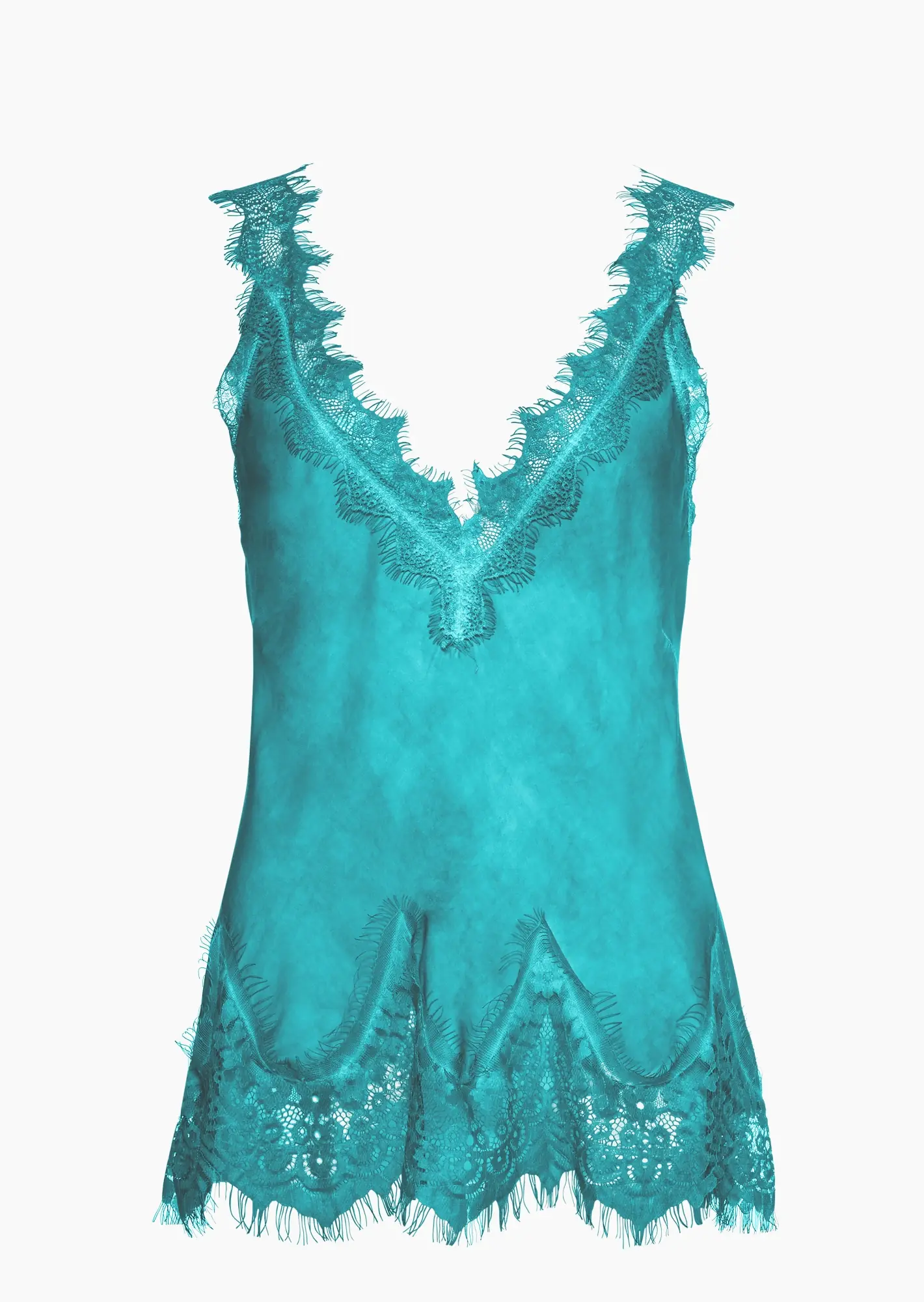 Basic Top aus Viskose-Satin,