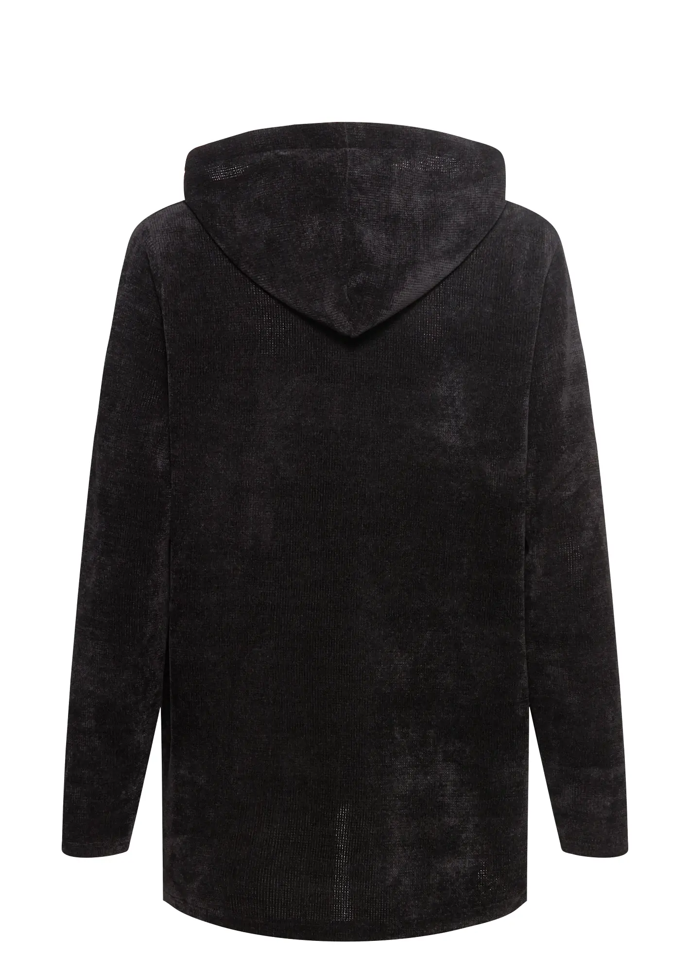 Sweatjacke 'Good vibes', schwarz