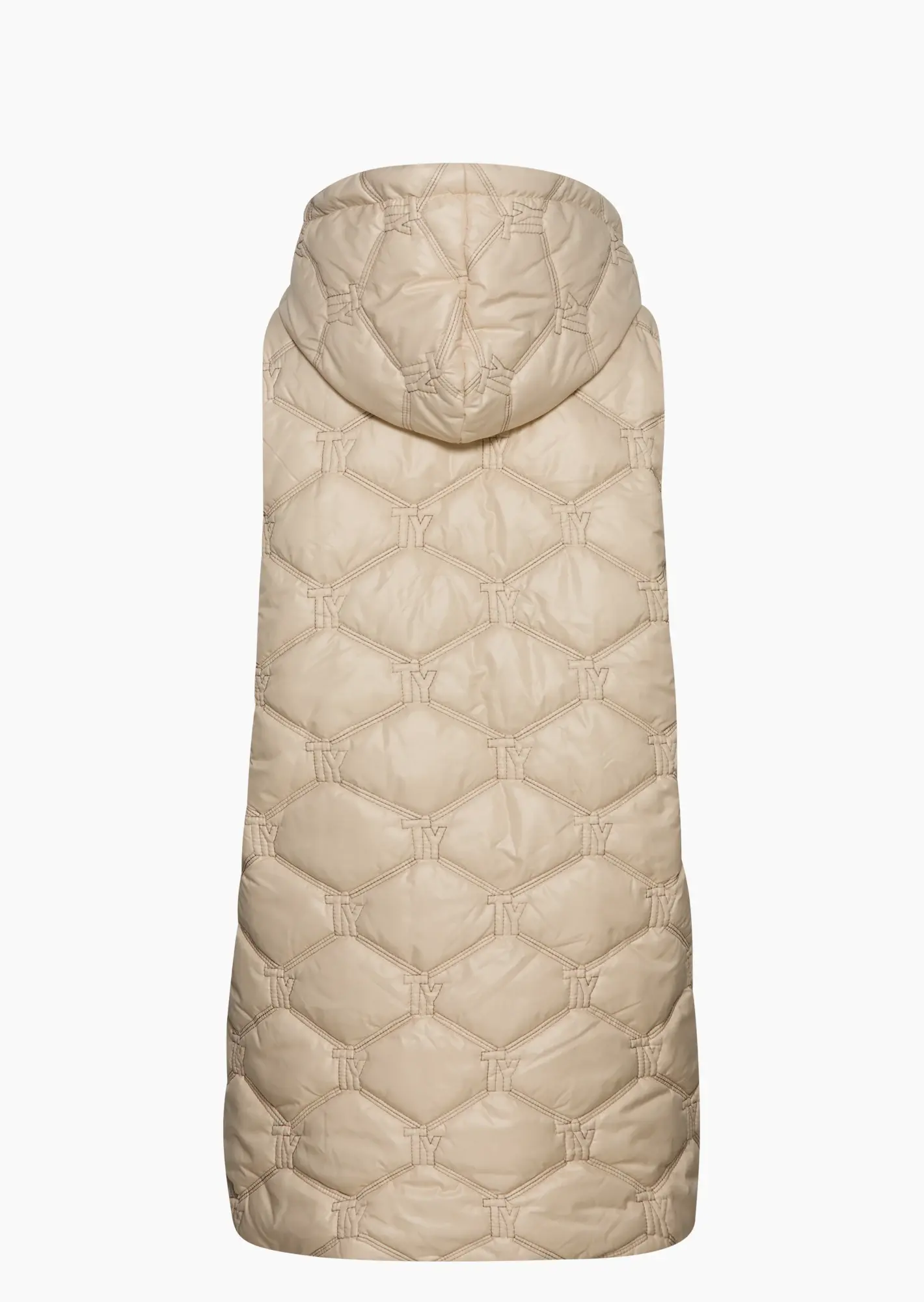 Steppweste 'TY', crema