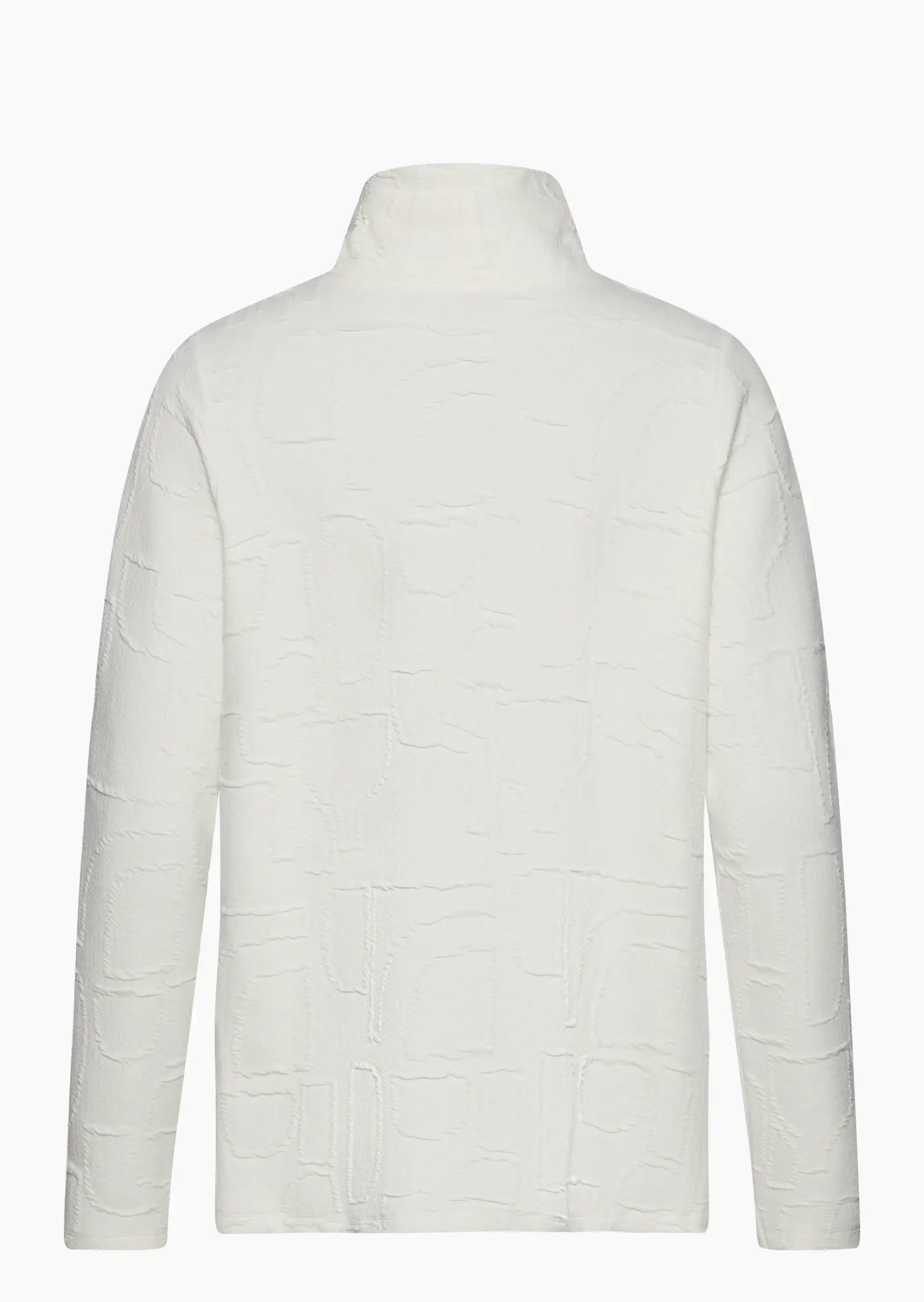 Sweatpullover mit Struktur, offwhite