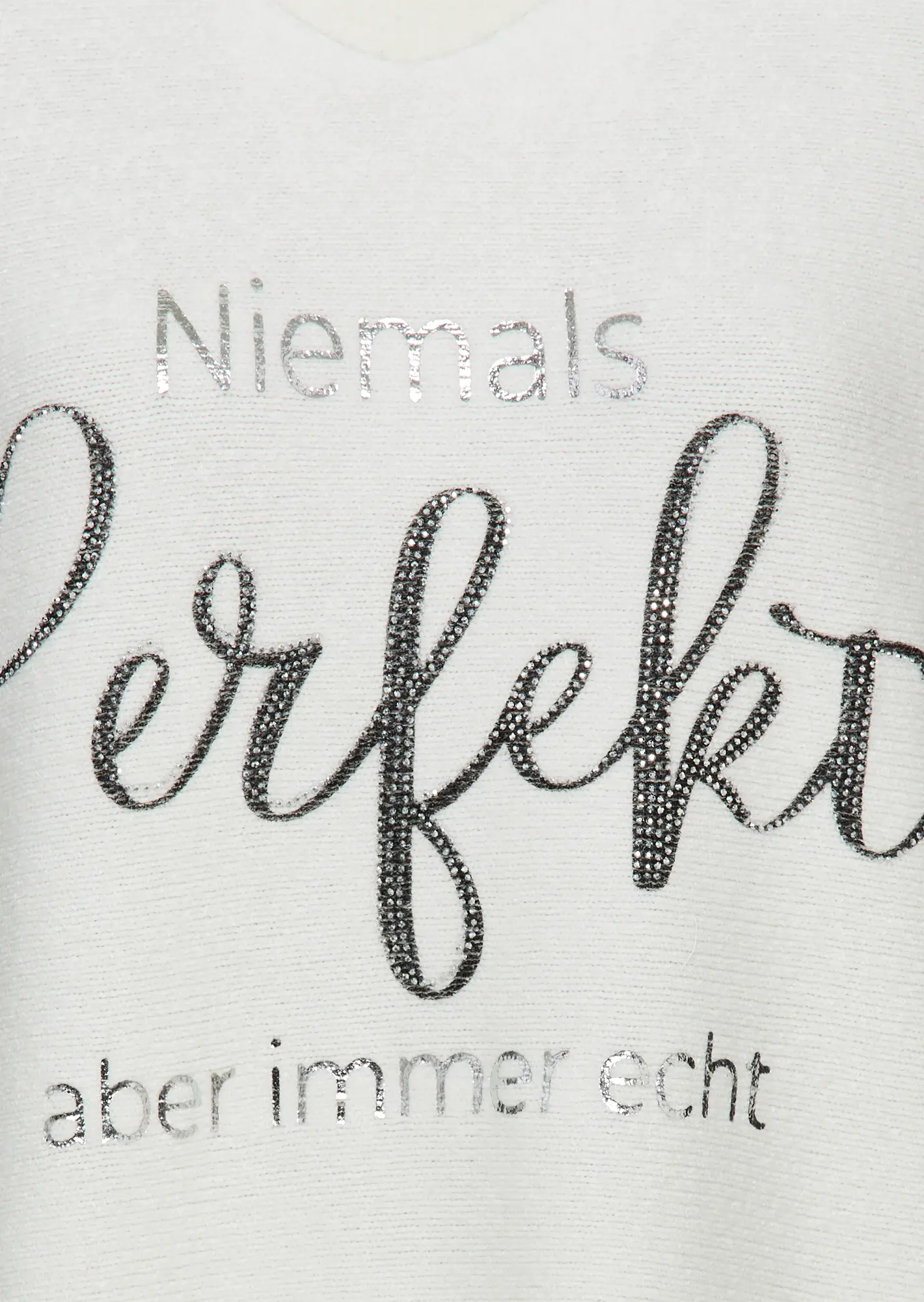Strickpullover 'Perfekt', offwhite