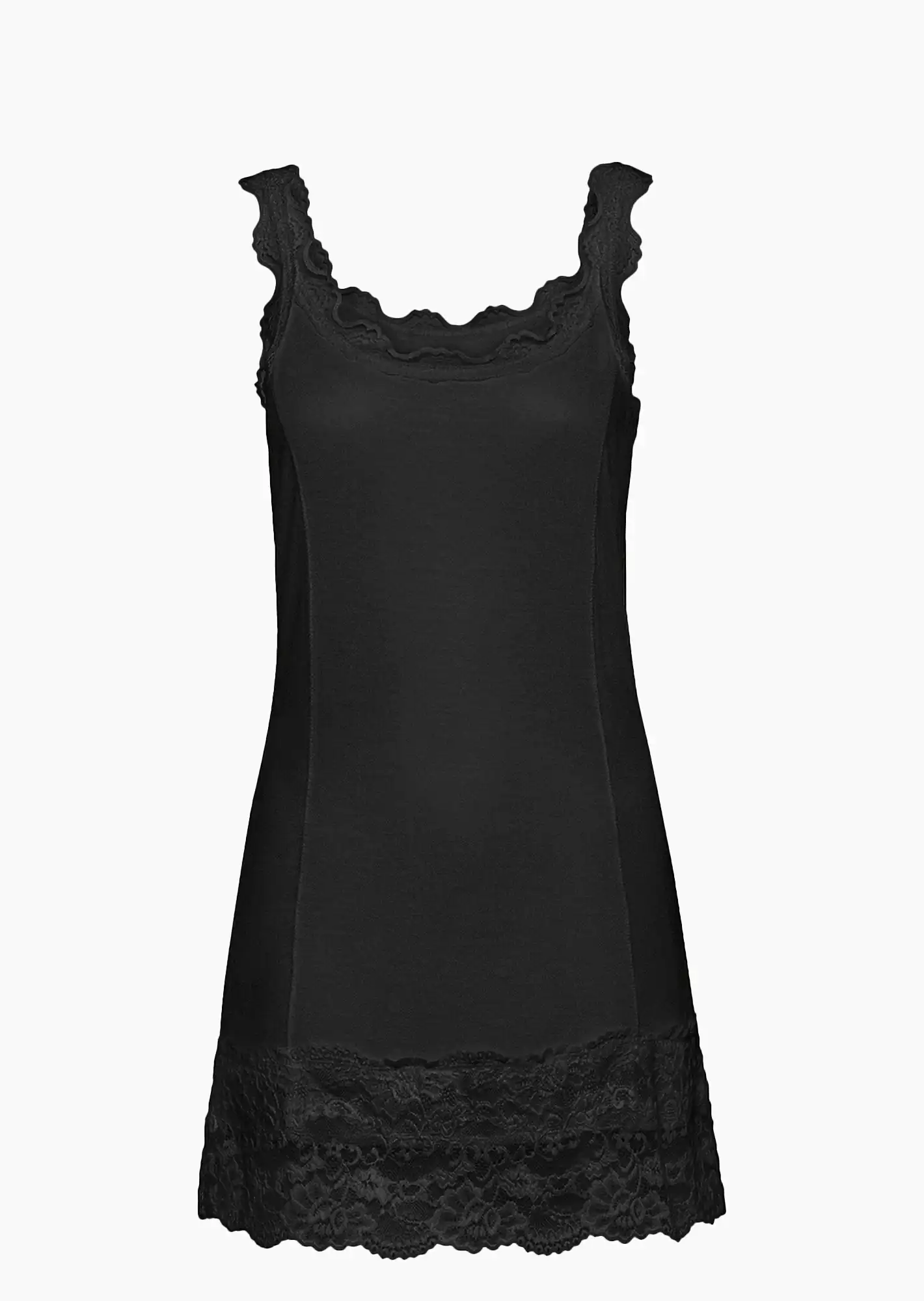 Basic Top ANNA, schwarz