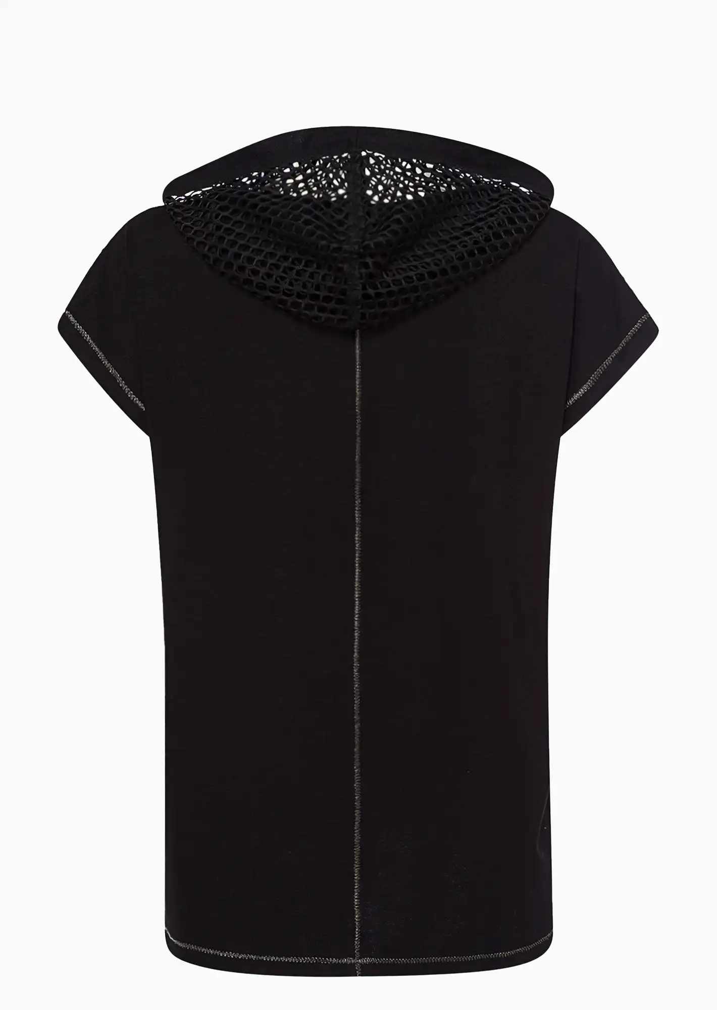 Shirt mit Leopard, schwarz