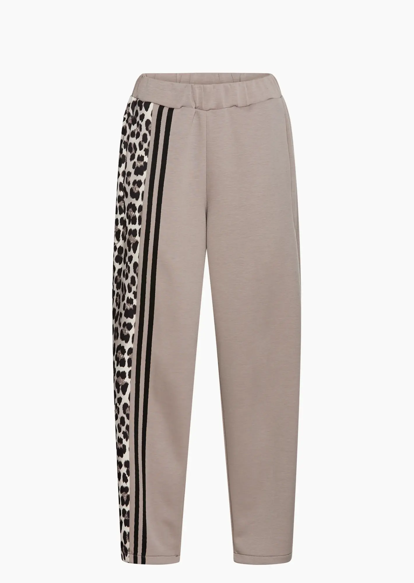 Pants mit Galonstreifen, taupe