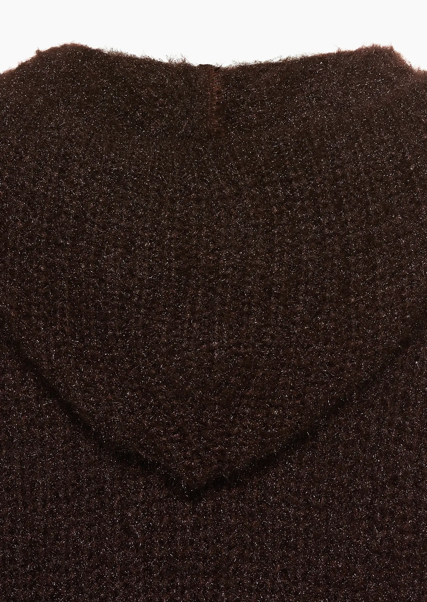 kuschelige Strickjacke, mocca