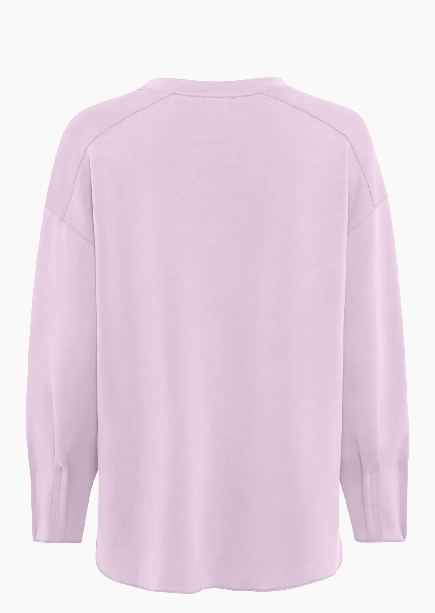 Sweatpullover mit Ziernähten, lilac