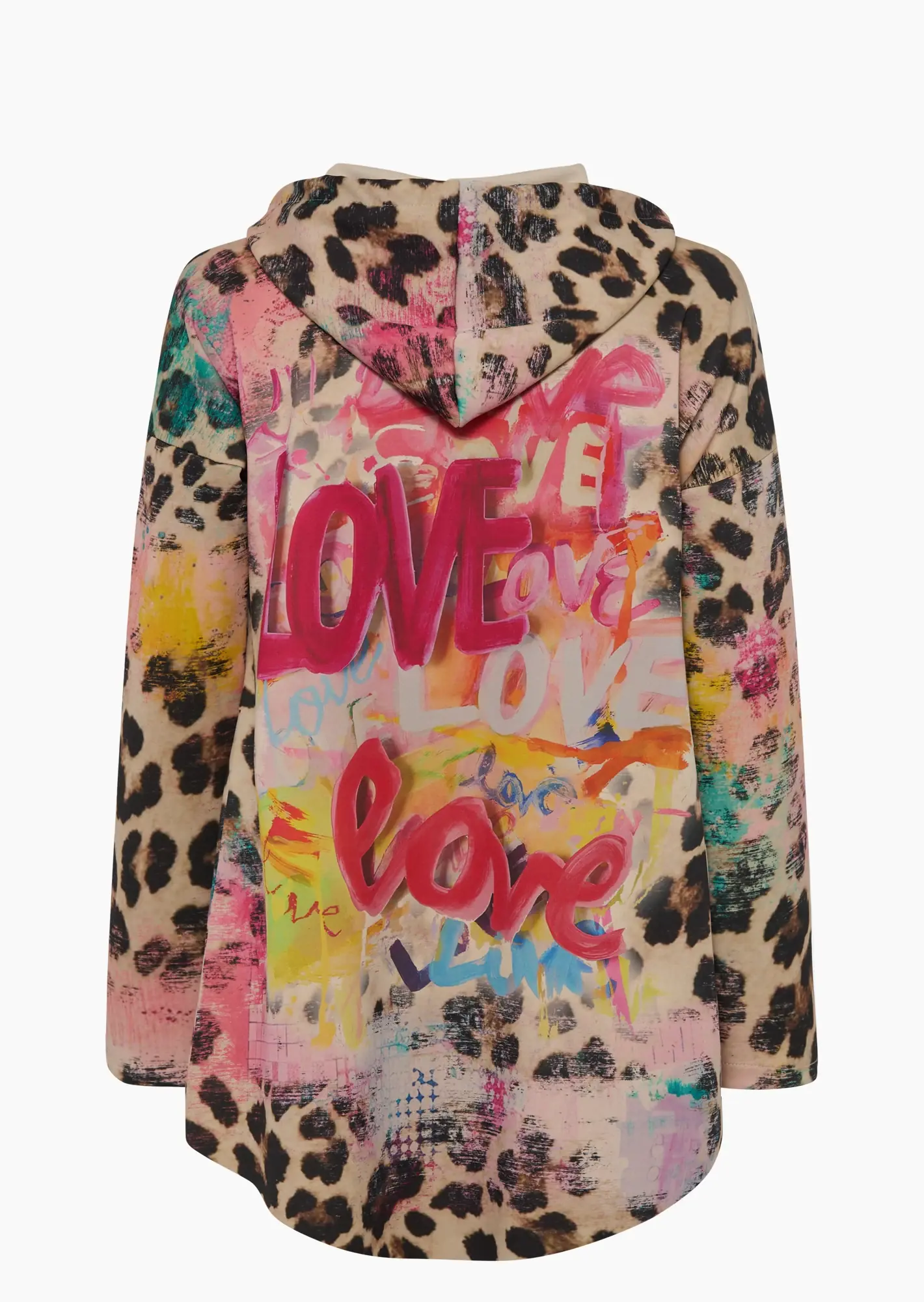 Sweatpullover 'Leoliebe', bunt