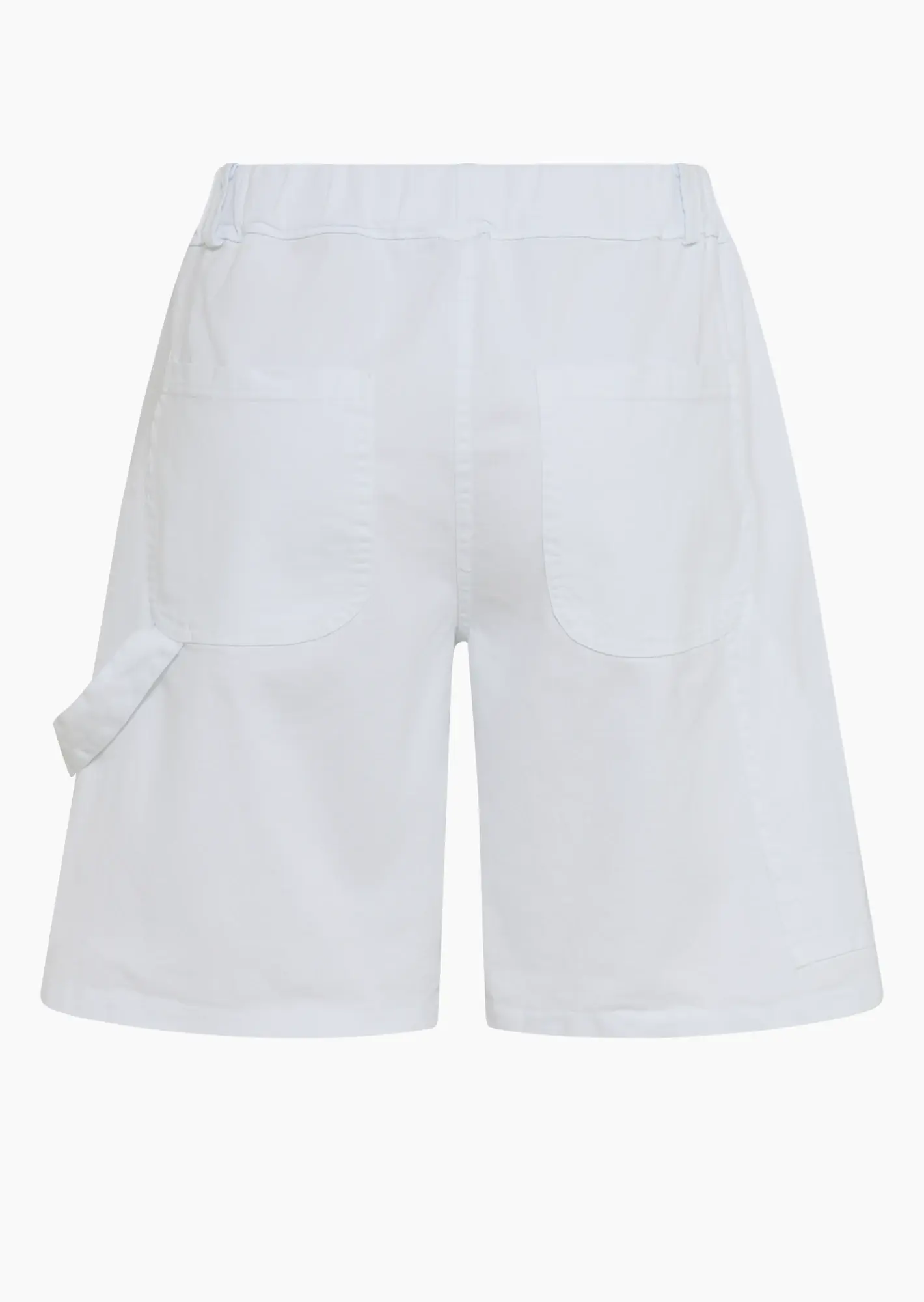 Shorts im Denim-Style, weiß