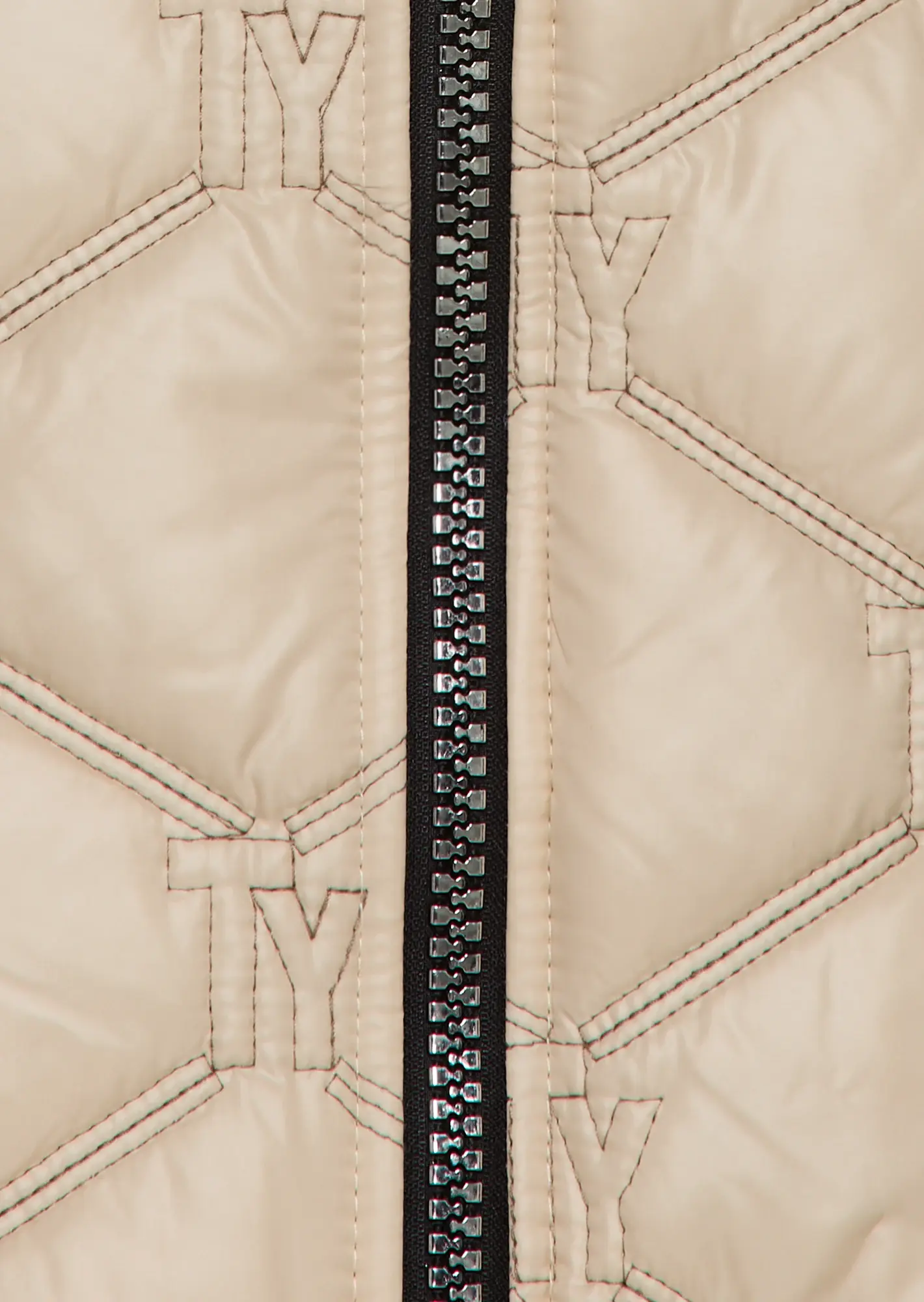 Steppweste 'TY', crema