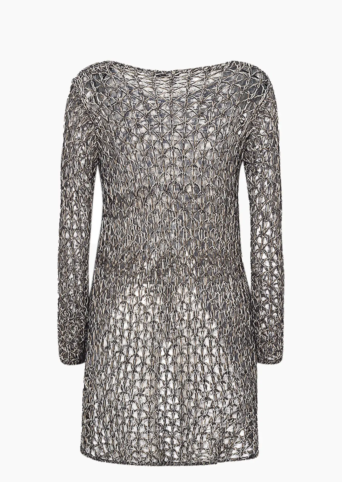 Pullover in Lochstrick, fango