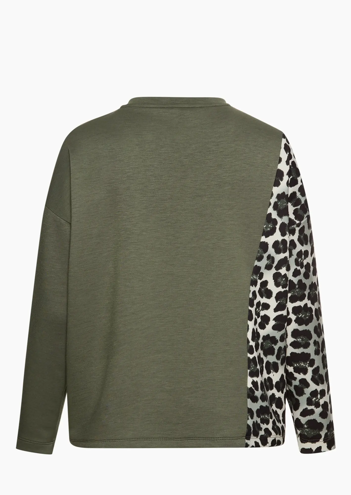 Sweatpullover mit Leohighlight, khaki