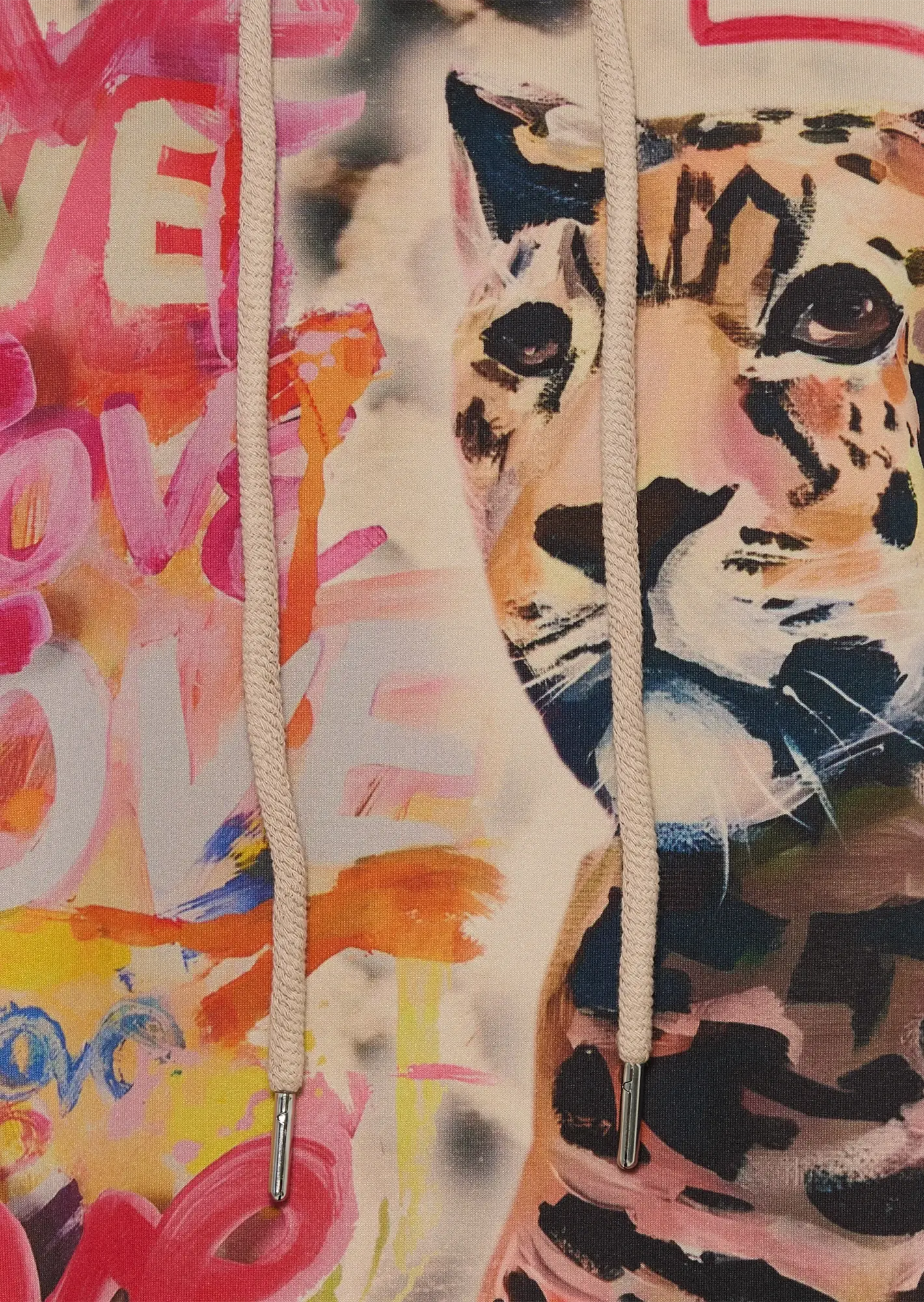 Sweatpullover 'Leoliebe', bunt