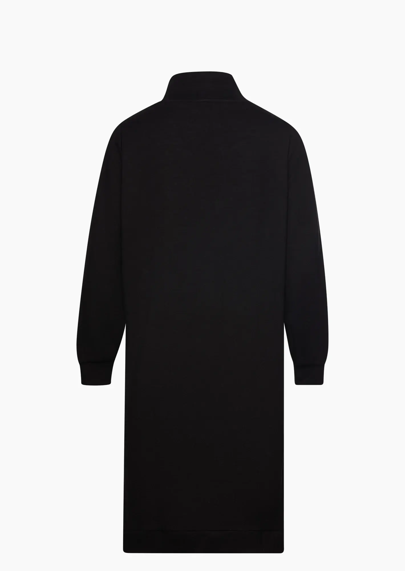 Kleid mit Glitzerleo, schwarz