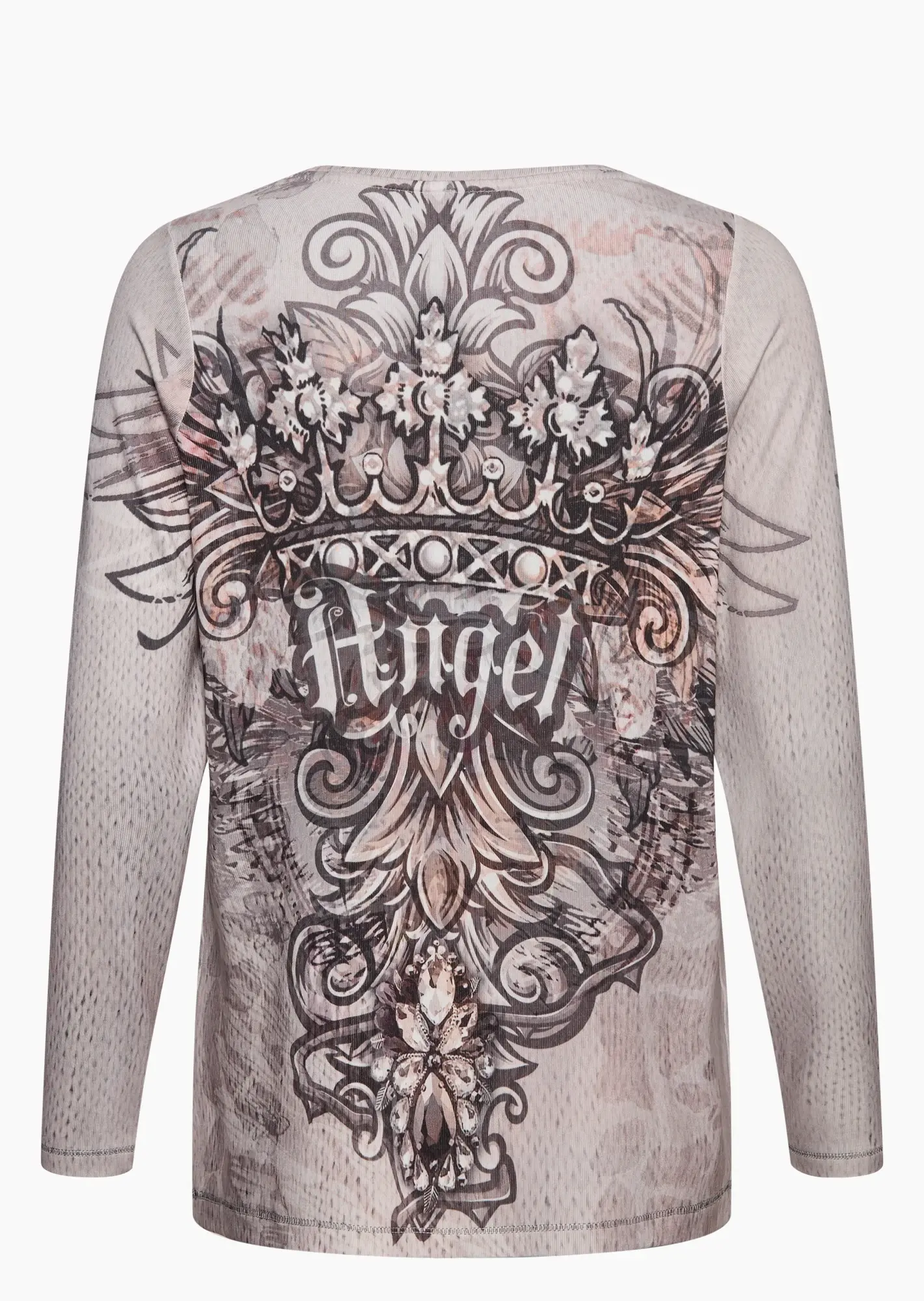 Langarmshirt 'Angel', treibholz