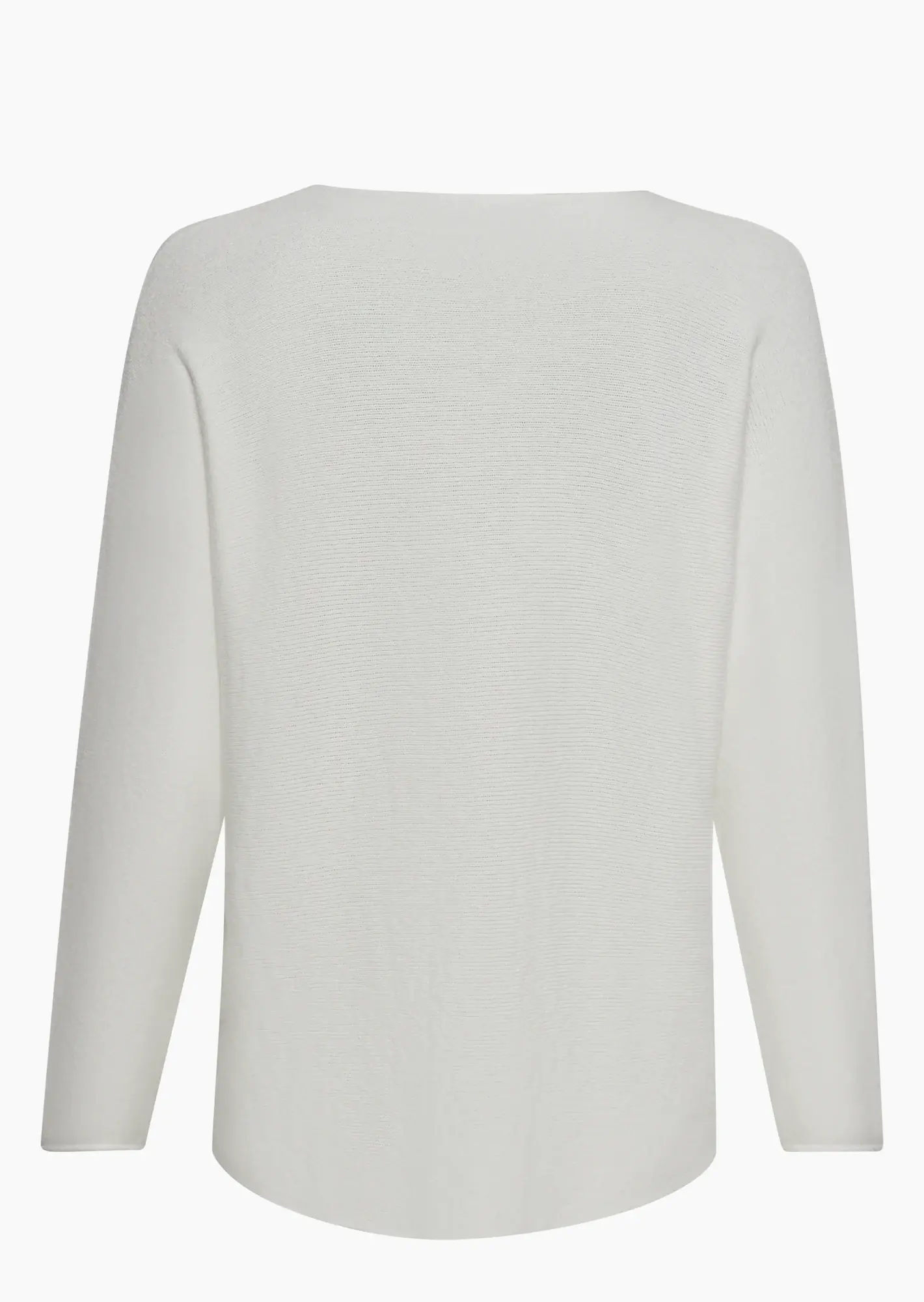 Strickpullover 'Läuft', offwhite