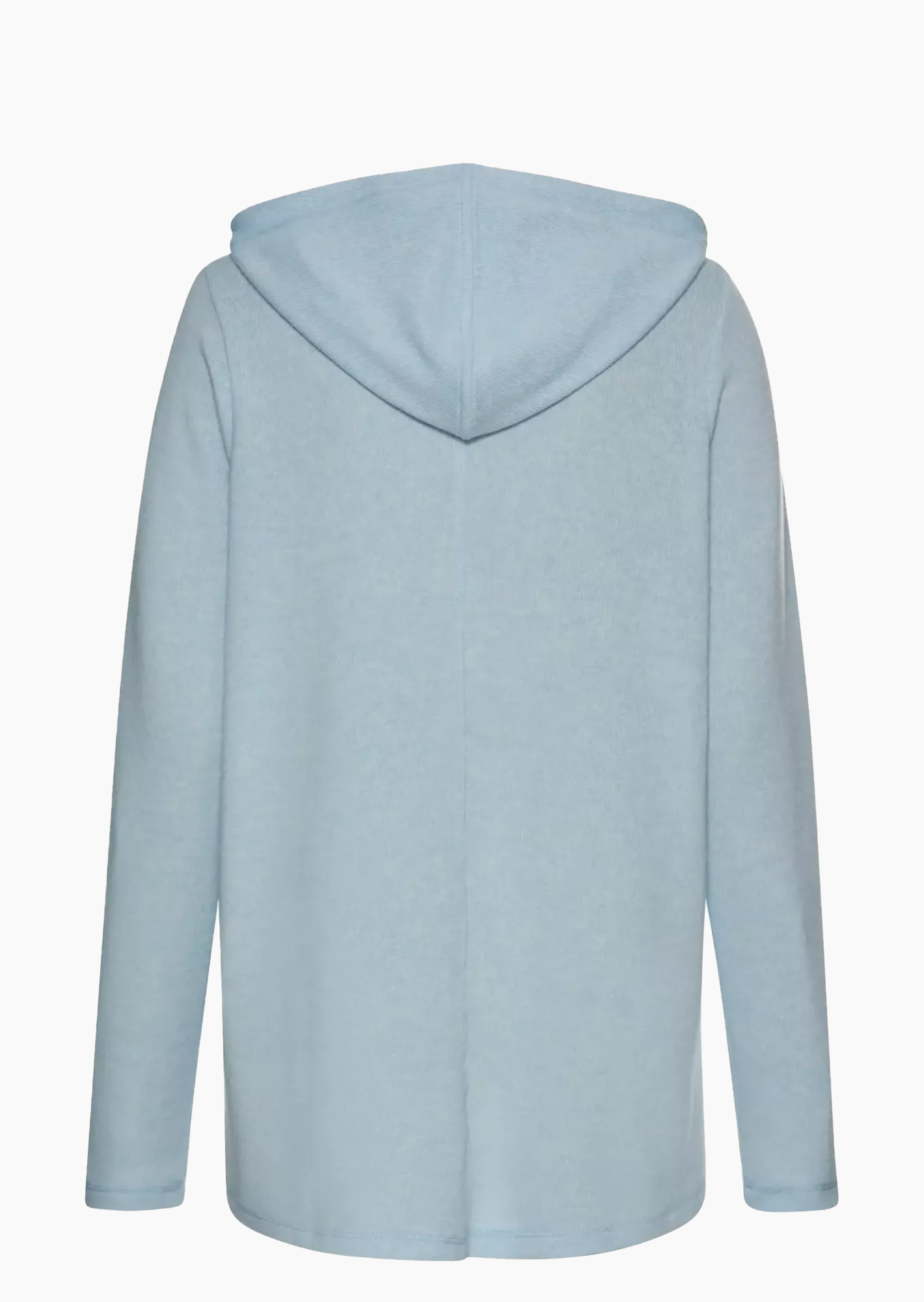 Langarmshirt in Strick, eiskristall