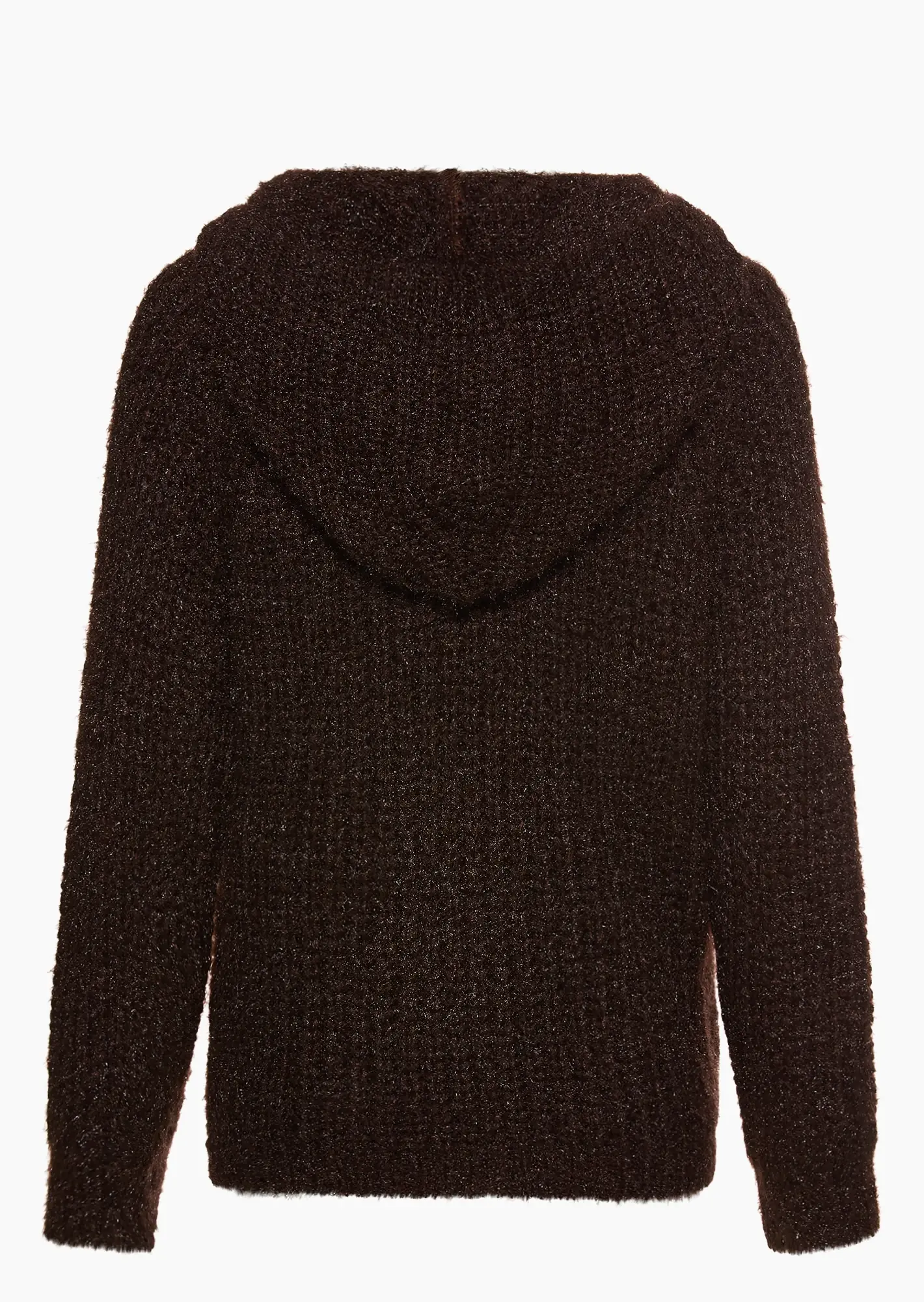 kuschelige Strickjacke, mocca