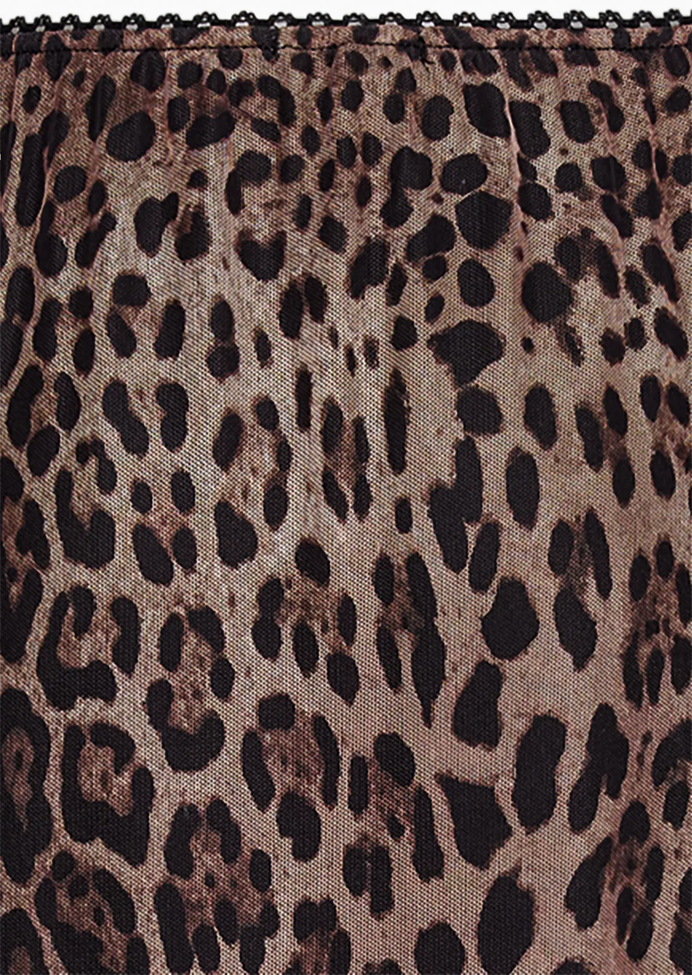 Rock in Leoprint, taupe