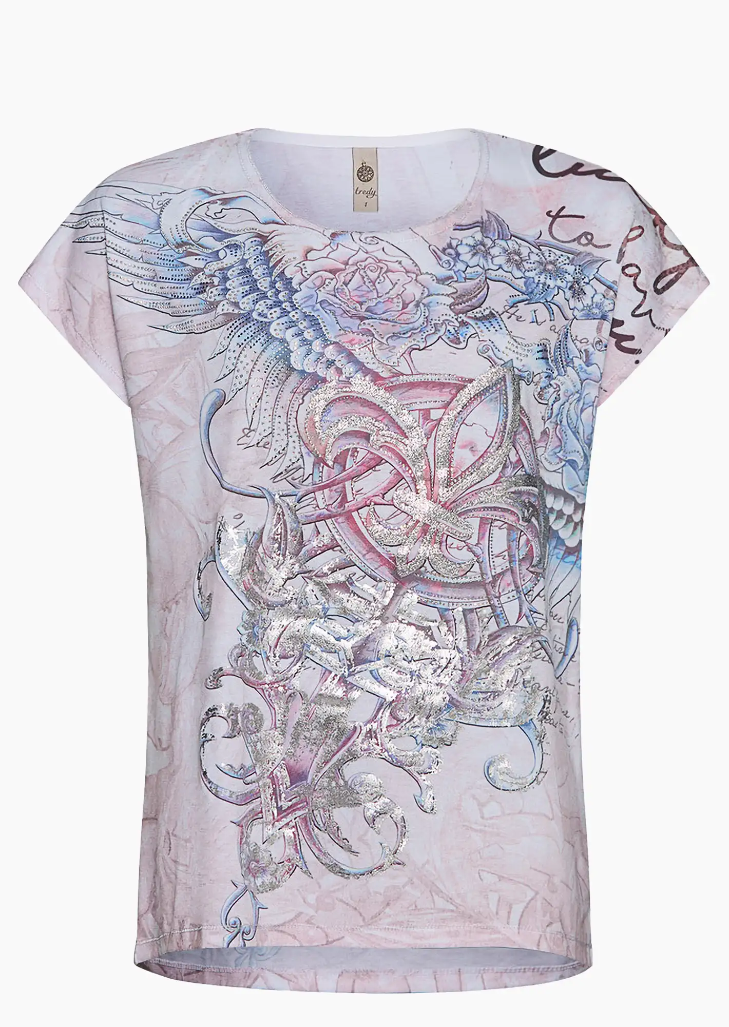 Shirt 'Lucky', rosenholz