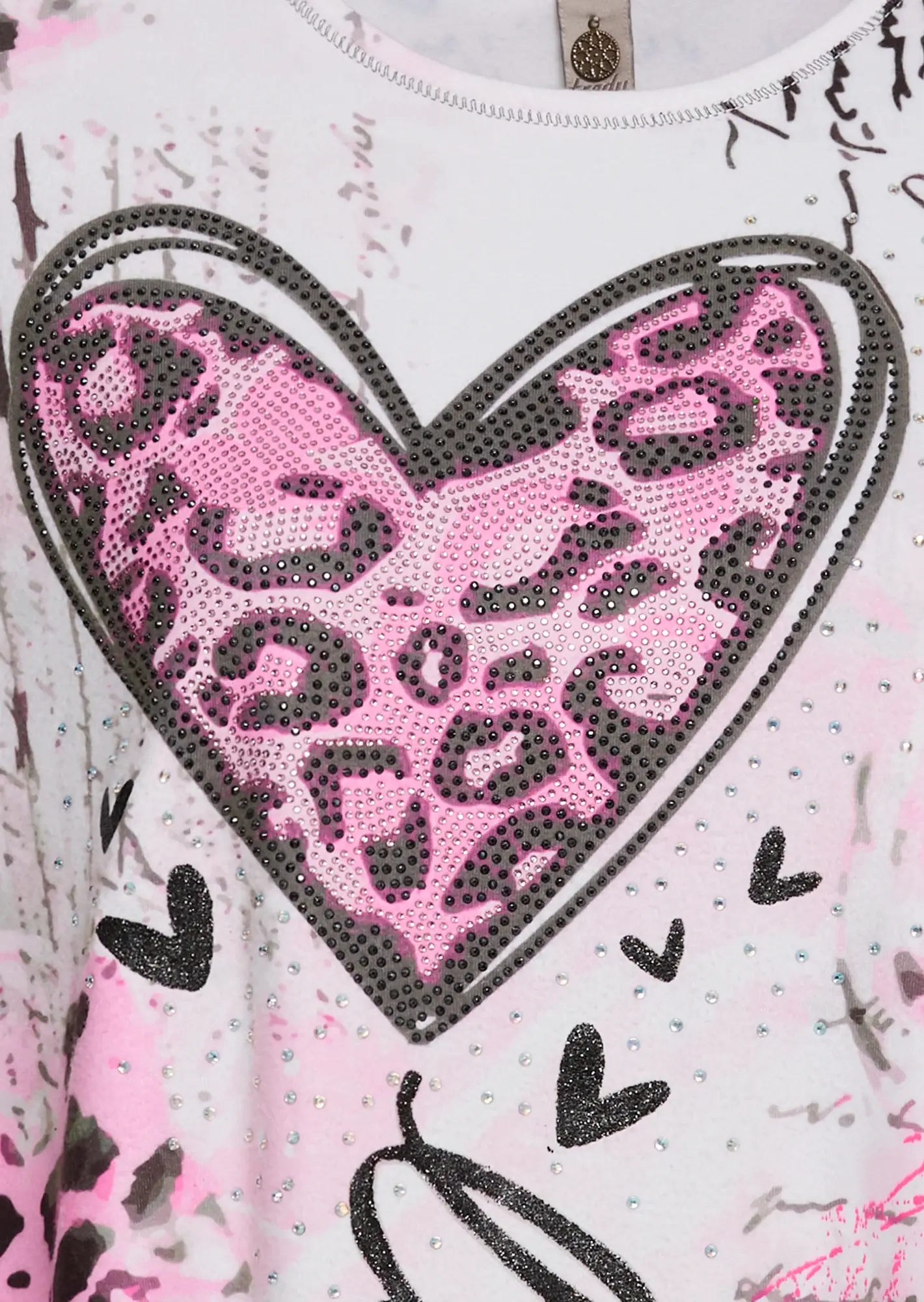 kuscheliges Shirt 'Heart', candy