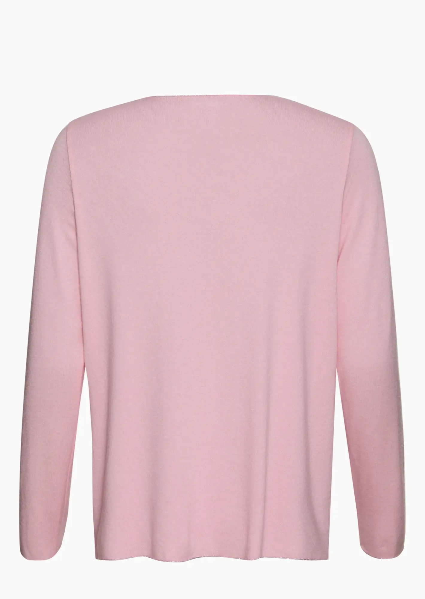 Langarmshirt in Feinstrick, mandelblüte