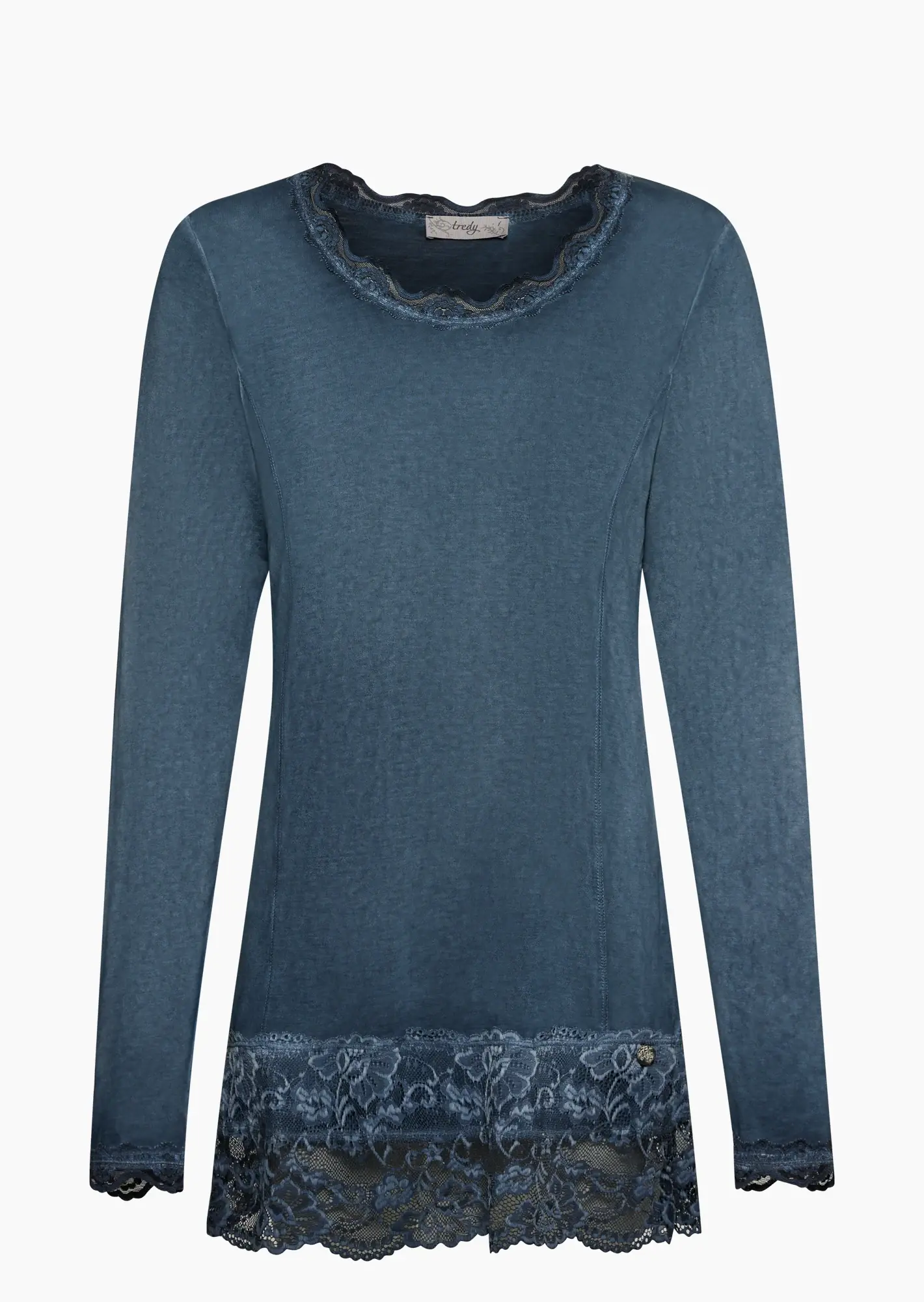 Basic Shirt ANNA, navy