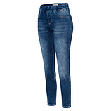 Jeggings in verwaschener Optik, blue denim 