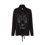 Sweatshirt 'Tiger', schwarz 