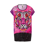 Shirt 'Tiger', very berry 