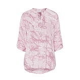 Bluse mit Pailletten, rosenholz 