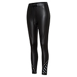 Leggings in Leder-Optik, schwarz 