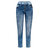 Jeans mit Ziernieten, blue denim 