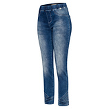 Jeggings mit Ziersteinen, blue denim 