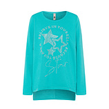 Sweatpullover 'Star', caribbean 