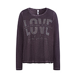 Shirt 'Love', café 