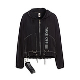 Jacke 'Take Off', schwarz 